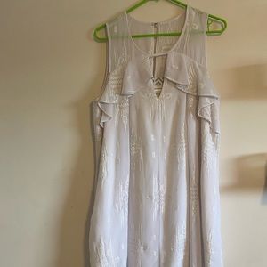 White dress, size M